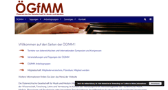 Desktop Screenshot of oegfmm.at